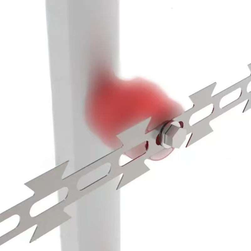 Razor Barb Wire Electric Fencing Stainless Steel Pulse 细节图