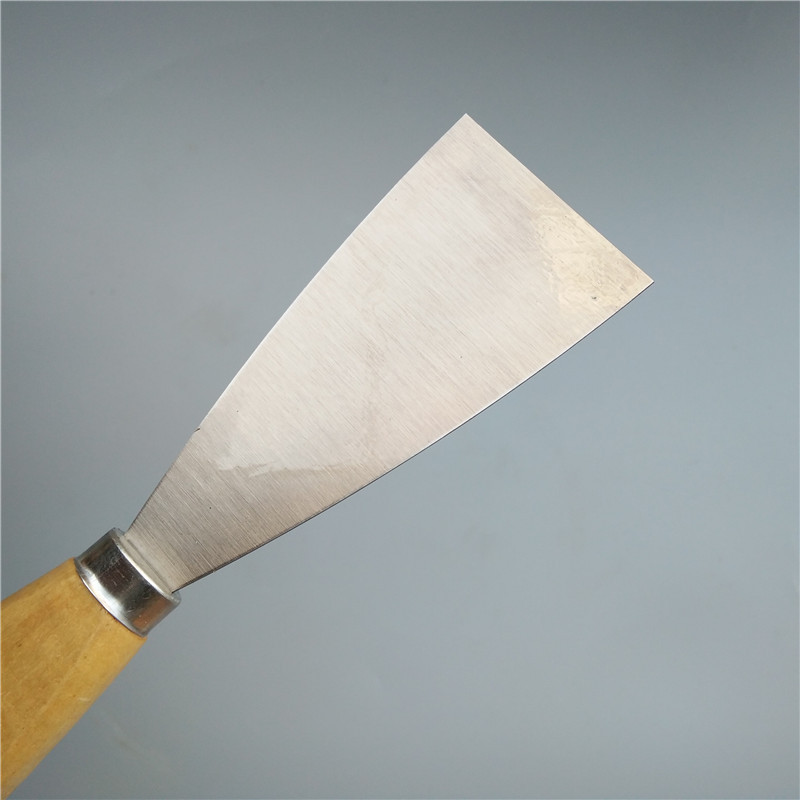 Jintao thickened putty knife, wooden handle for plastering and cleaning, small shovel for filling putty, scraper Application Scenario