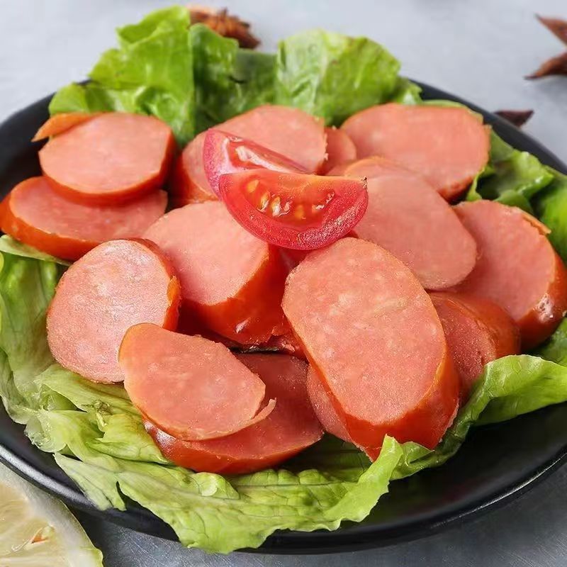 Half price [Minimum quantity of 8 large pieces, 660g] Garlic-flavored Grilled Sausage, Garlic-flavored Spicy Grilled sausage, ready to eat upon opening the bag XK None details Picture