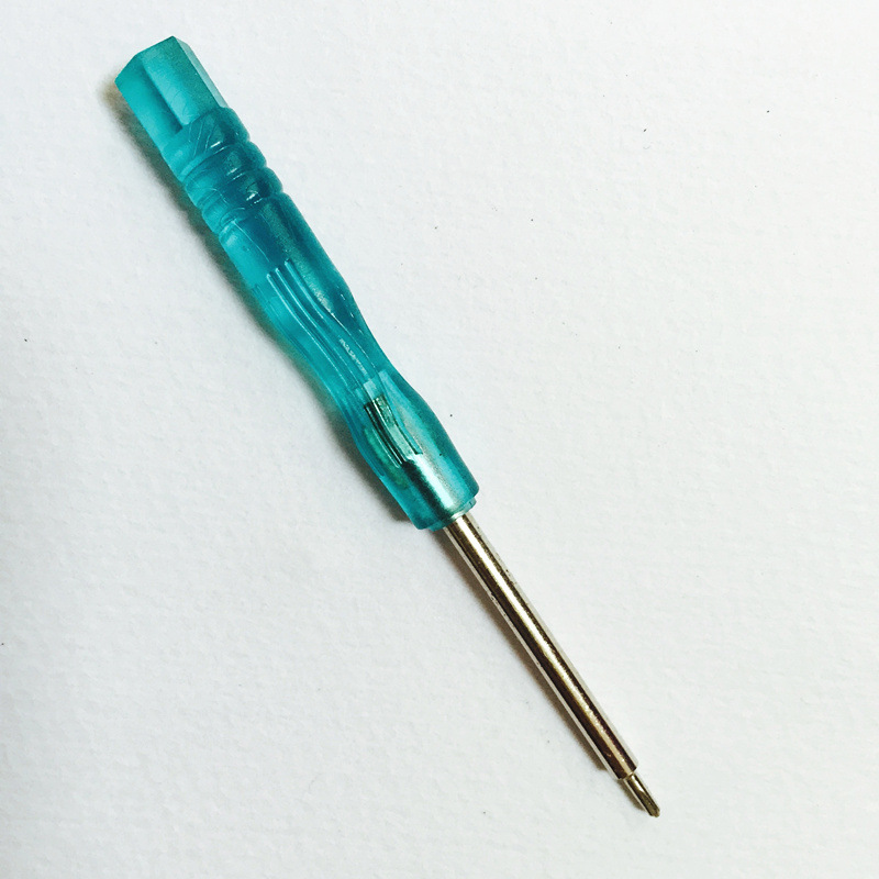 IPhone disassembly transparent blue mini Screwdriver 3.0 Toy small screwdriver screwdriver manufacturer Application Scenario