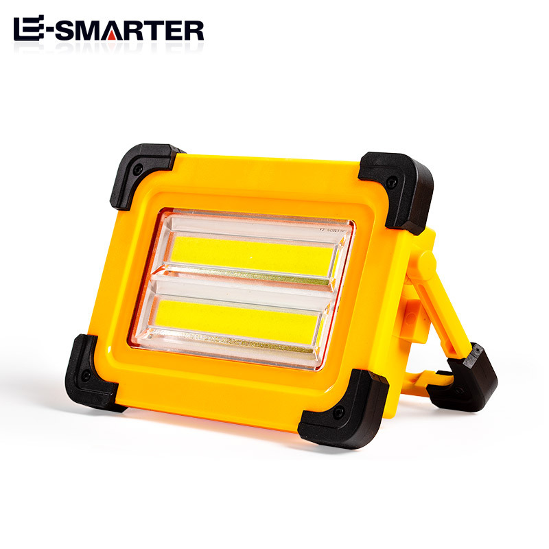 Outdoor emergency portable light LED solar USB charging work light portable maintenance light strip magnet strong light flashlight Specification drawing