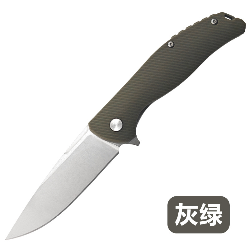 Portable folding knife D2 steel ABS handle folding knife for outdoor mountain climbing and camping, cross-border special supply folding knife in stock undefined