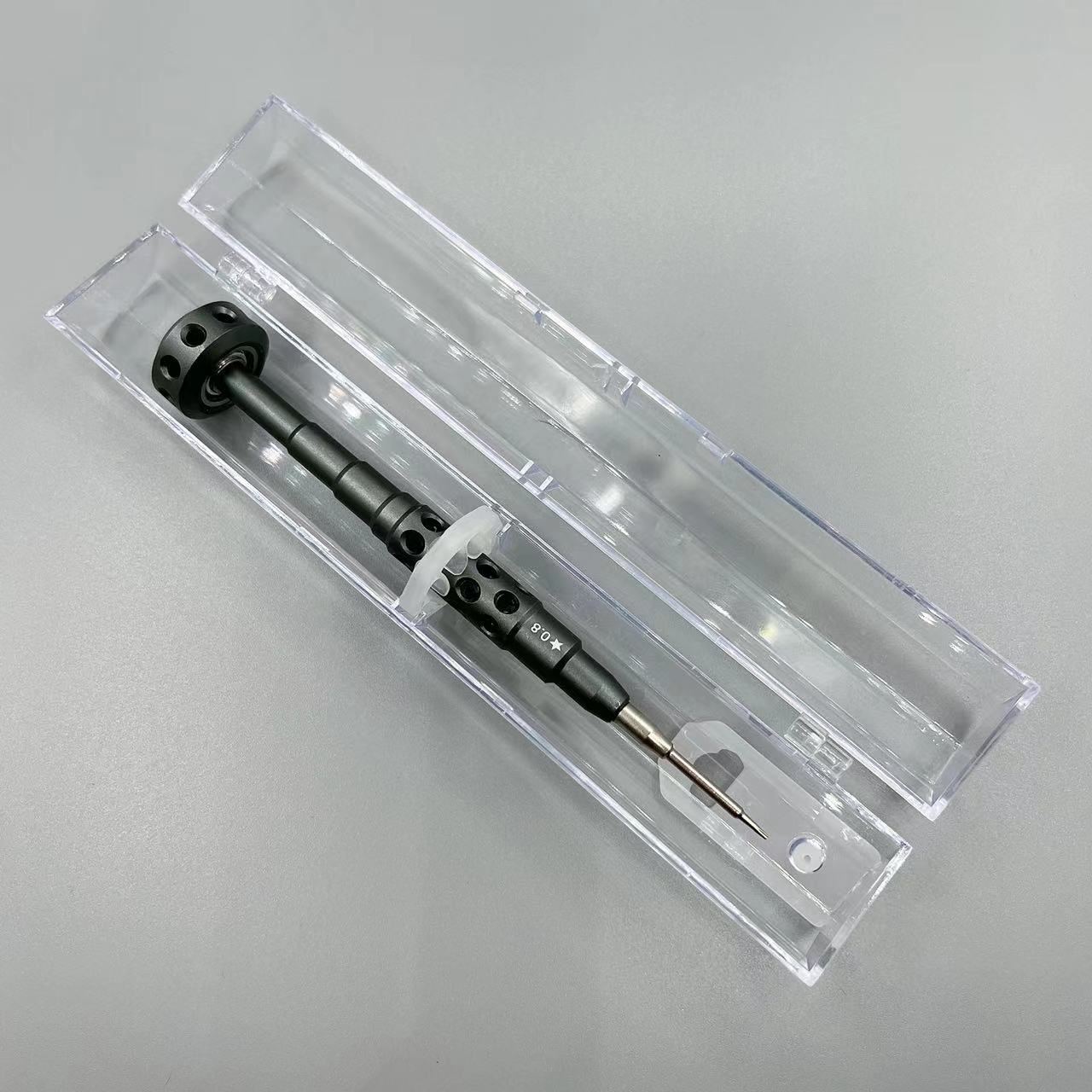 Aluminum screwdriver 1.3+1.5+0.6, mobile phone repair disassembly tool, 2D honeycomb aluminum screwdriver anti-slip thread screwdriver Application Scenario