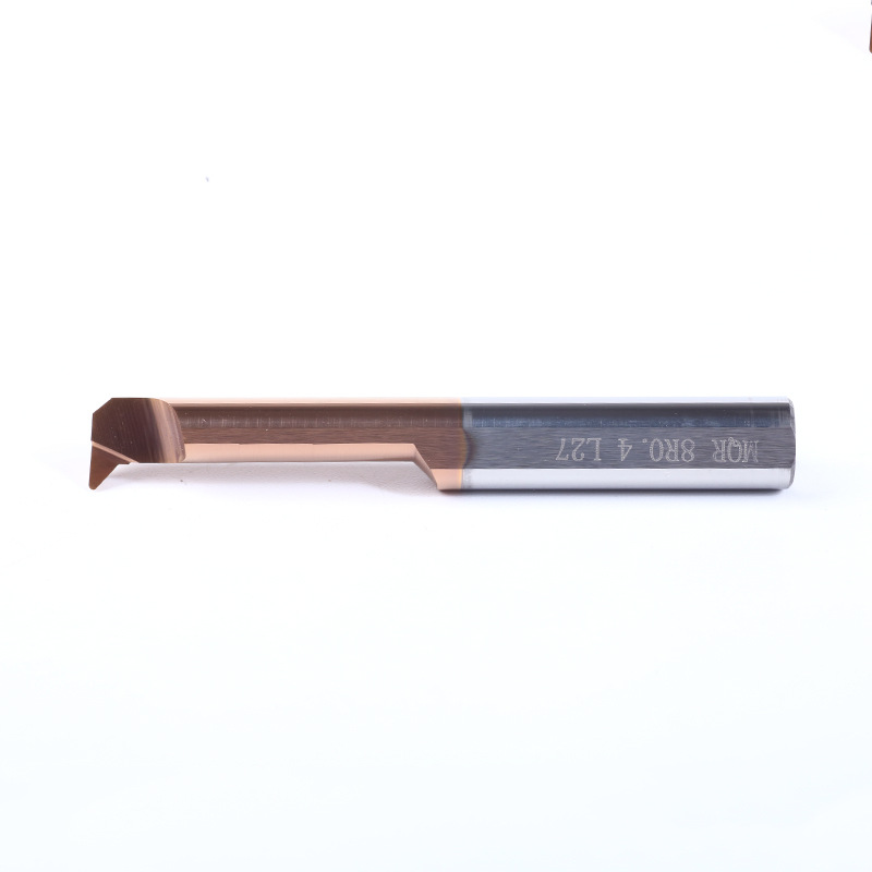 Small-bore boring tool MQR tungsten steel anti-vibration profiling turning inner hole turning tool alloy small-bore boring tool bar Specification drawing