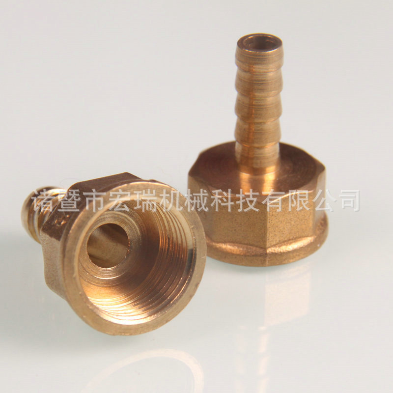 Internal thread copper pagoda joints 1, 2, 3, 4, 6, insert 8, 10, 12, 14, 16, 19 internal thread pagoda air tubes Specification drawing