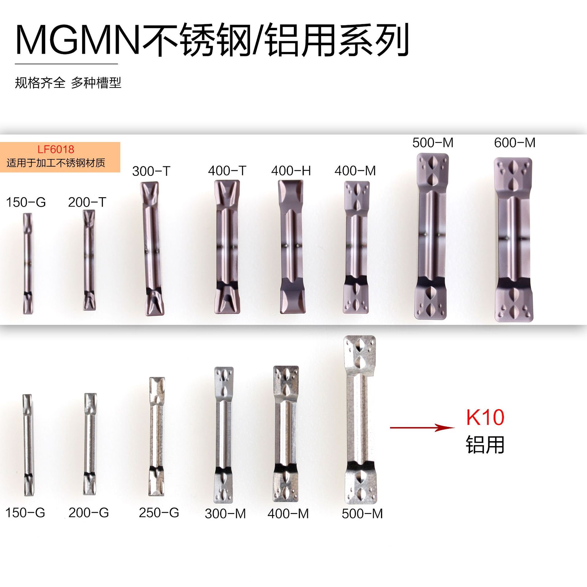 Wholesale of cross-border Desca CNC cutting and slotting blade MGMN300-M LF9018 machine tool head steel parts Application Scenario