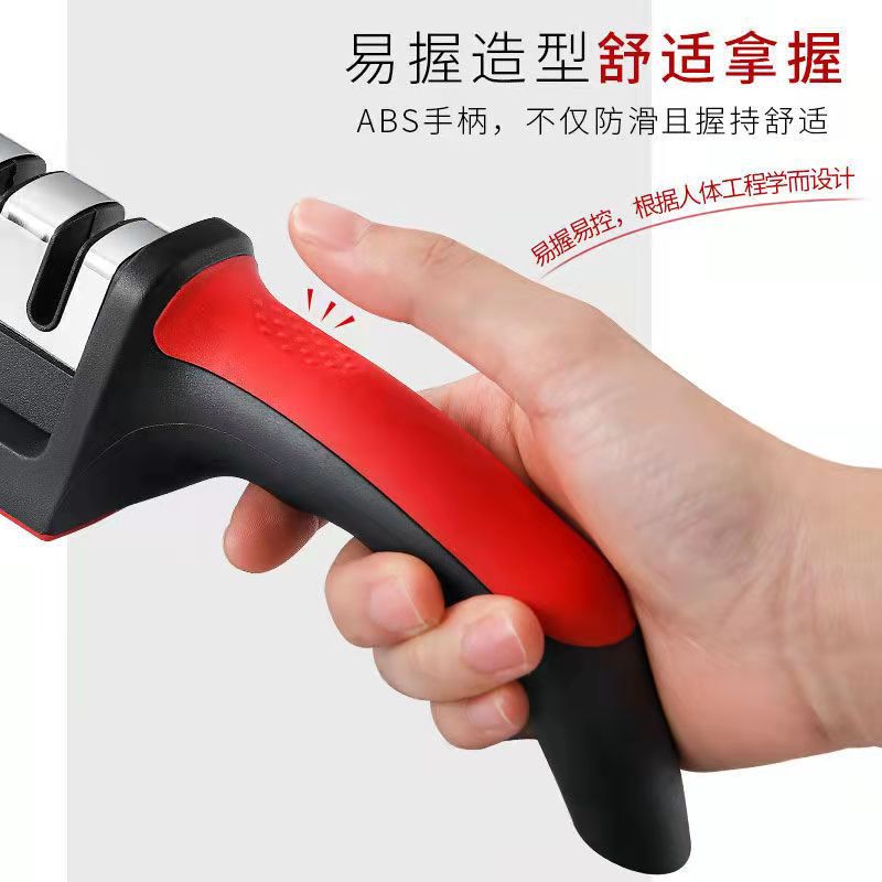 New type of knife sharpener, knife stone, household kitchen knives and scissors, fine sharpening and sharpening machine, quick sharpening wonder tool wholesale Application Scenario