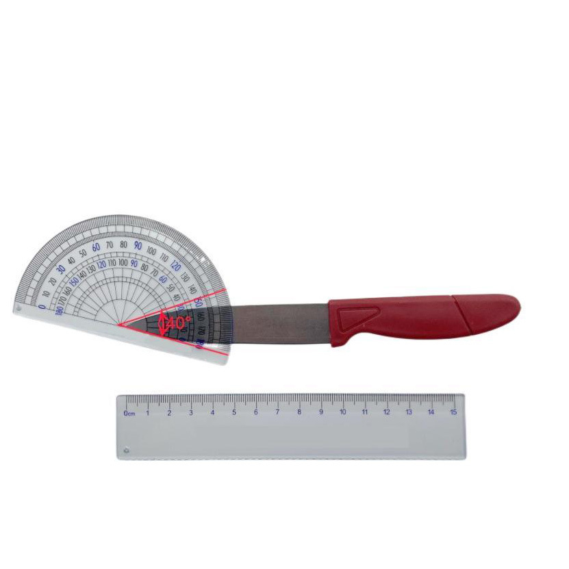 Stainless steel fruit knife, kitchen knife, disposable small red knife, banquet and wedding knife, ox head, pig's trotter and lamb leg knife details Picture