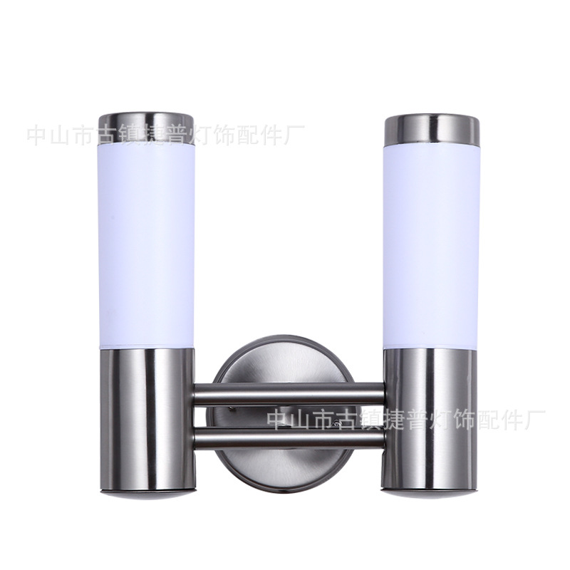 New rural simple double-head outdoor wall lamps, corridor wall lamps, simple and elegant garden villa balcony lamps details Picture