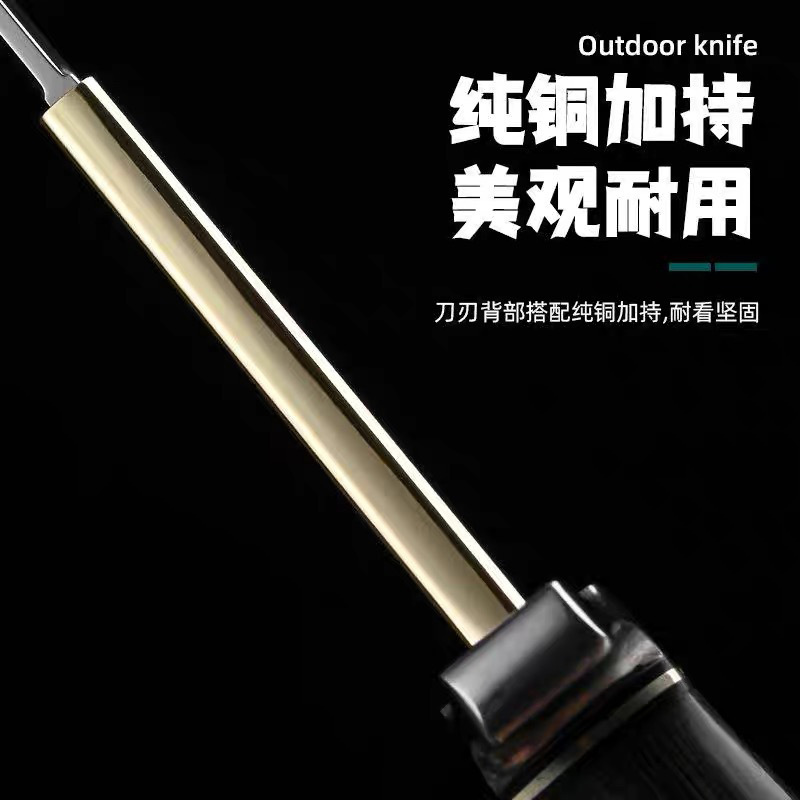 The suicide squad toothpick straight knife, outdoor high-hardness small knife, wilderness special operations portable knife, sharp self-defense and survival knife Specification drawing