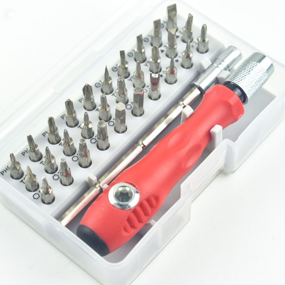 32-in-one manual screwdriver, mobile phone, computer and electronic product repair and disassembly tool set is precise Application Scenario