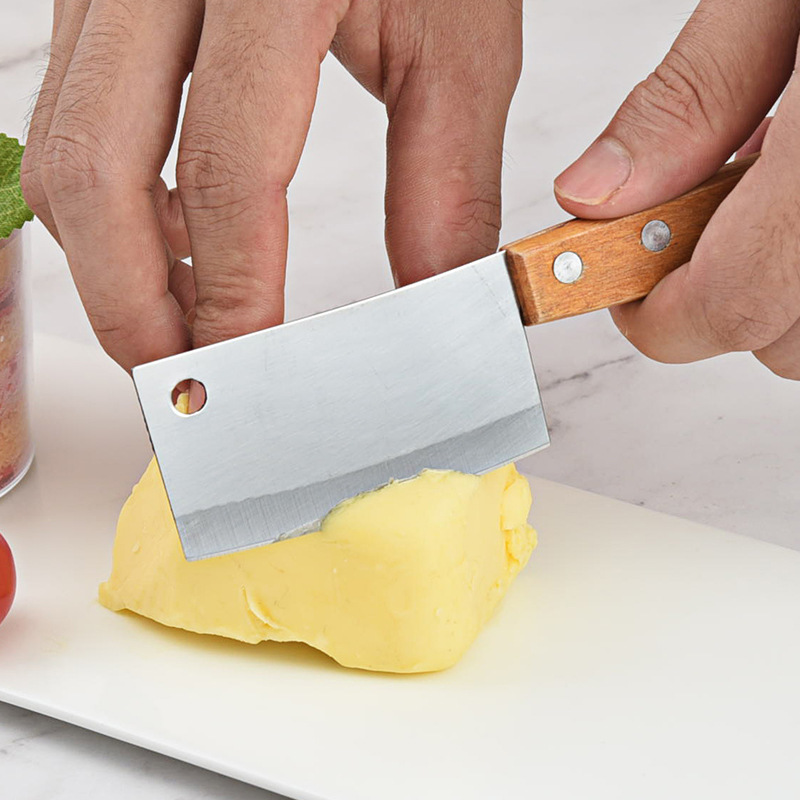 Factory wholesale mini stainless steel kitchen knives, cheese and cheese knives, household fruit knives, outdoor barbecue knives Application Scenario