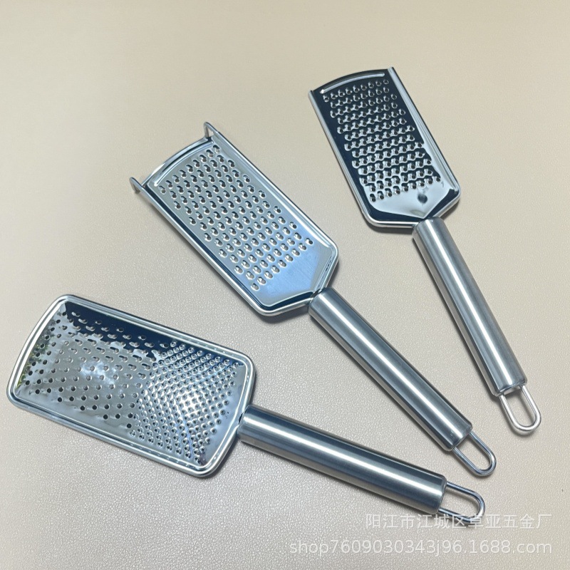 Wholesale stainless steel melon grater, cheese grater, lemon grater, potato and fruit slicer, household kitchen tools from the manufacturer details Picture