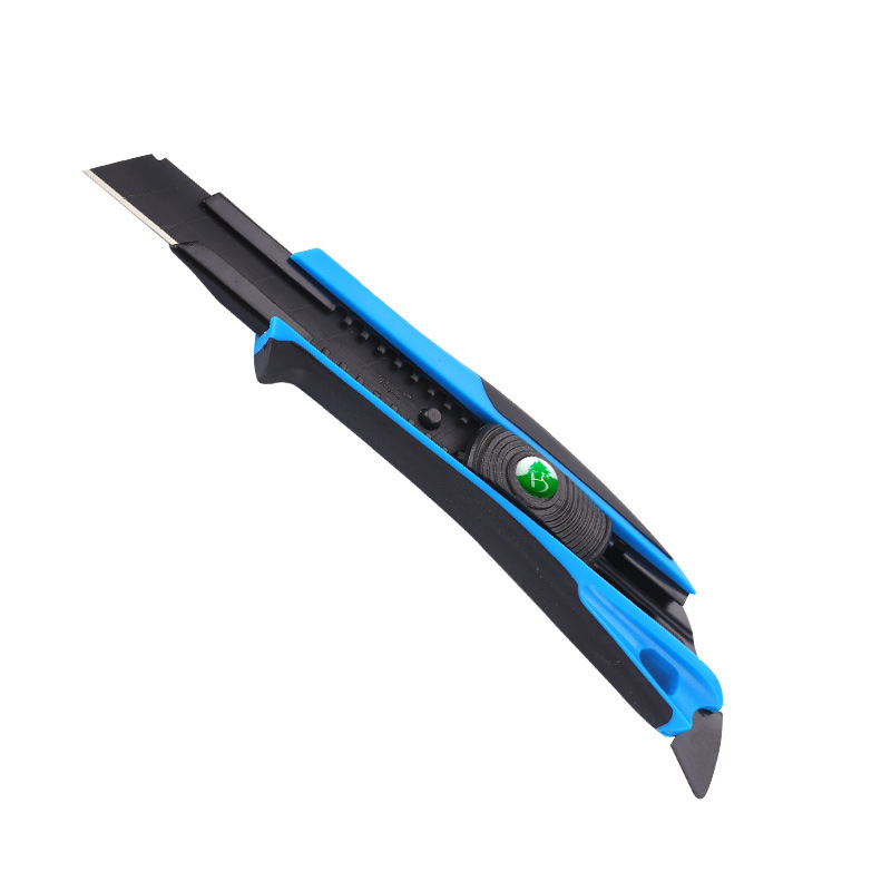 Factory wholesale of large rubber-coated utility knives, creative multi-purpose paper cutters, wallpaper knives, tool knives, cutting knives and medium knives Item Picture