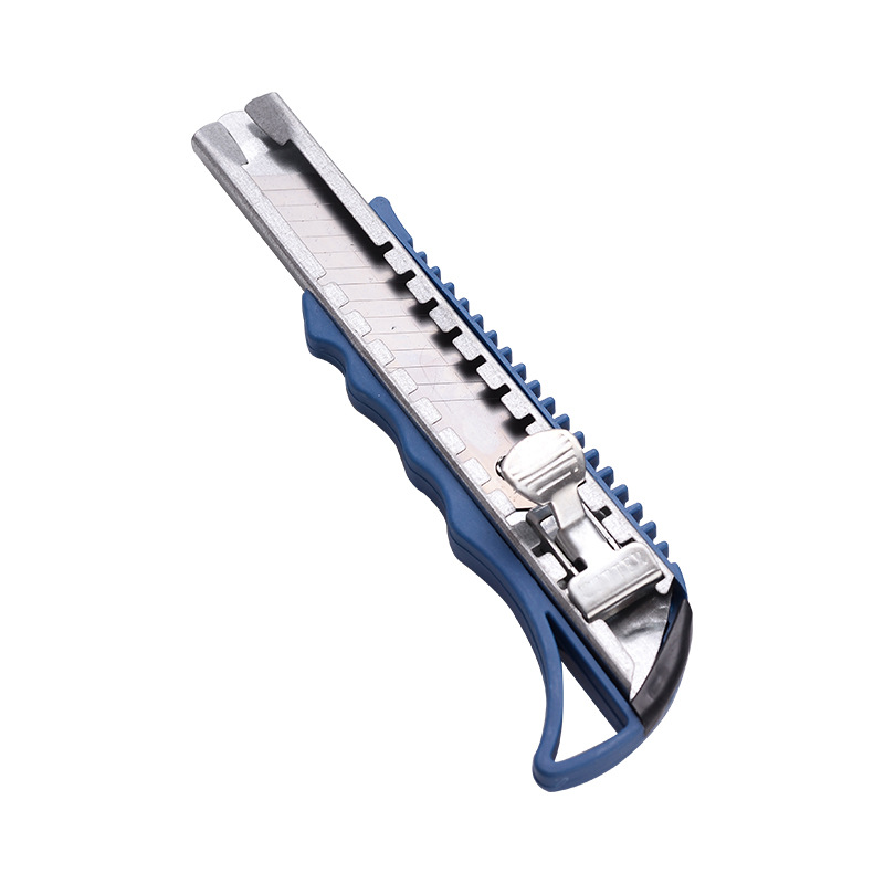 Wholesale of multi-functional large-sized hand-pushed utility knives, colored metal hand-cut paper knives, wallpaper knives and unpacking knives from manufacturers Item Picture