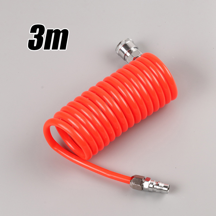 Spring tube telescopic tube, air compressor air pipe, air pump parts, high-quality pneumatic tool parts direct sales and wholesale undefined