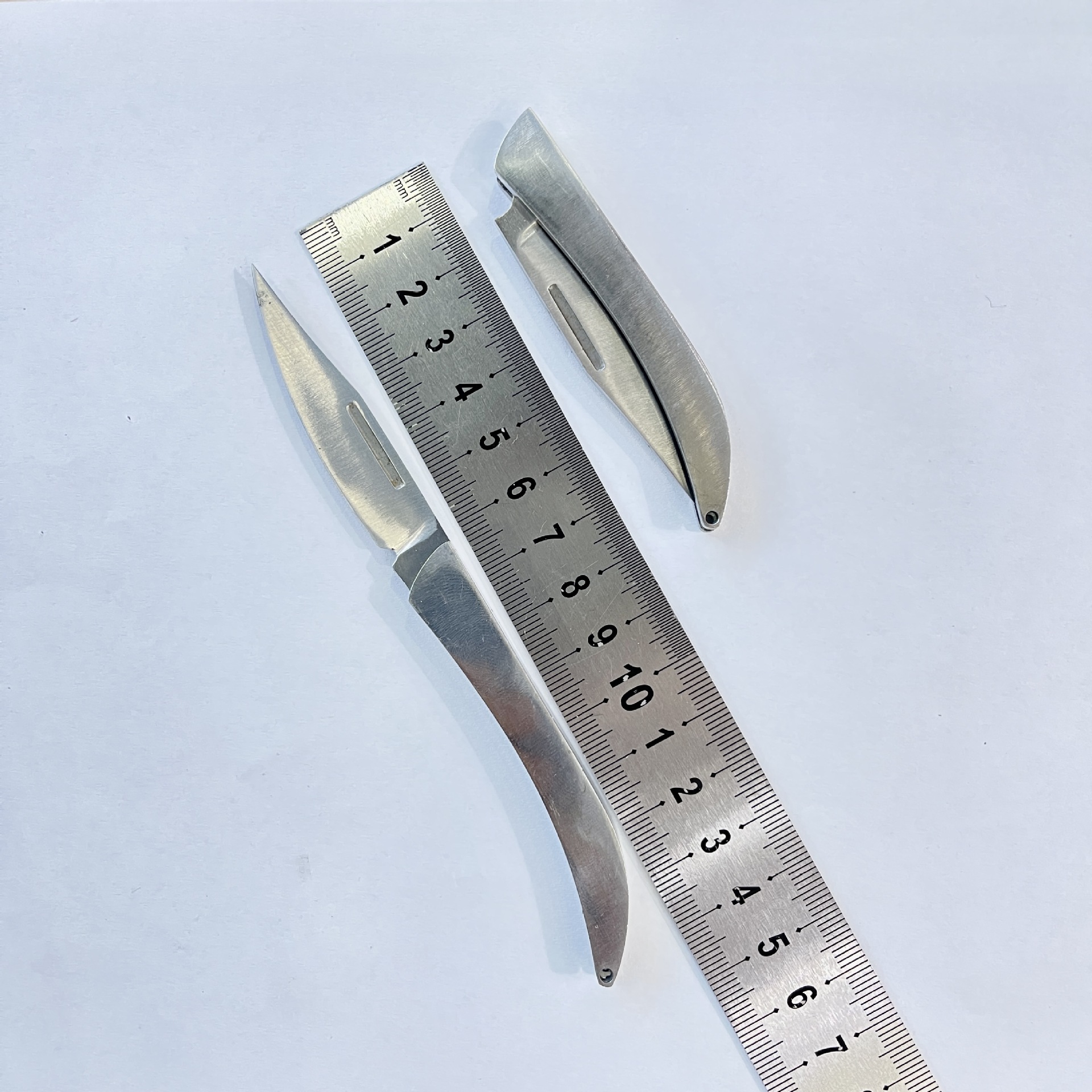Chunmei Xiaodao A148 Large Stainless Steel Folding Knife, household knife, outdoor knife, Pingnan Special Steel Fruit Knife undefined