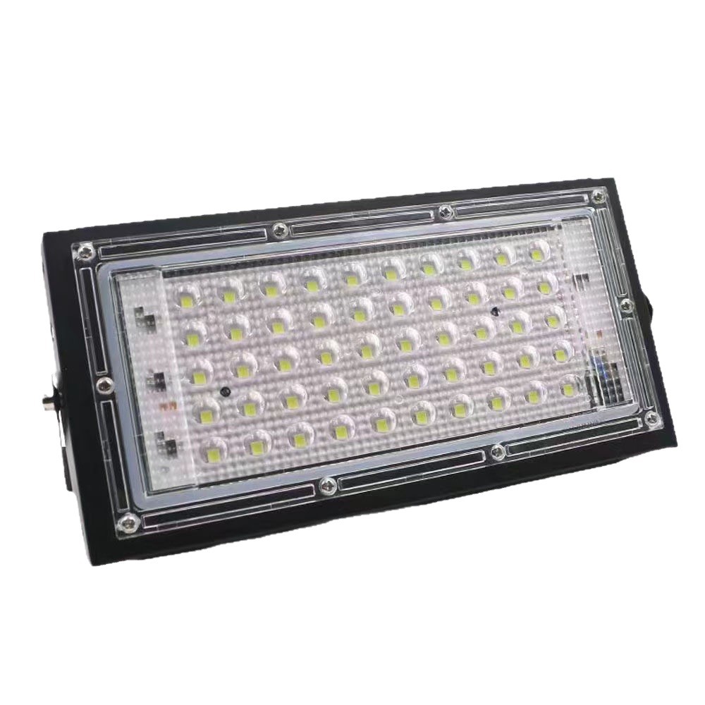 Cross-border exclusive manufacturer direct sales LED module floodlights, 50W ultra-bright outdoor waterproof and lightning protection floodlights Item Picture