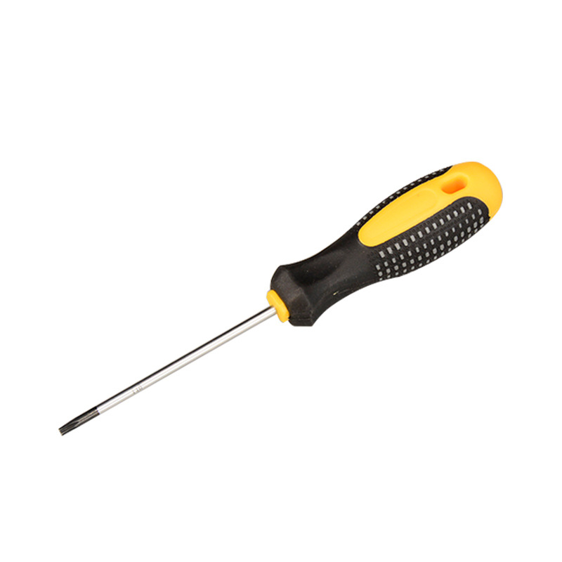 Plum blossom screwdriver, star-shaped cross, hexagon socket, hexagonal screwdriver with hole, manual screwdriver, rubber handle Item Picture