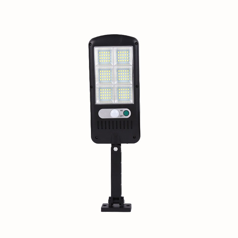 Solar outdoor bright solar street lamps, human body sensor household solar lamps, outdoor lamps, sensor street lamps Specification drawing