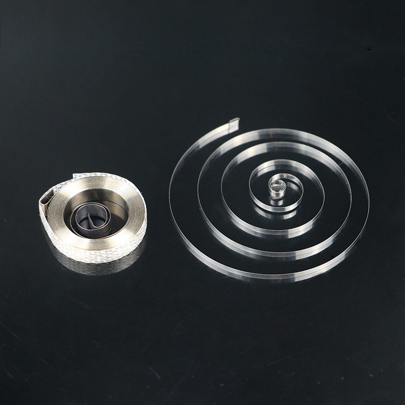 Hengli spring long coil telescopic spring, stainless steel fine coil spring, cigarette frame lamp, wire collection box, telescopic spring Specification drawing