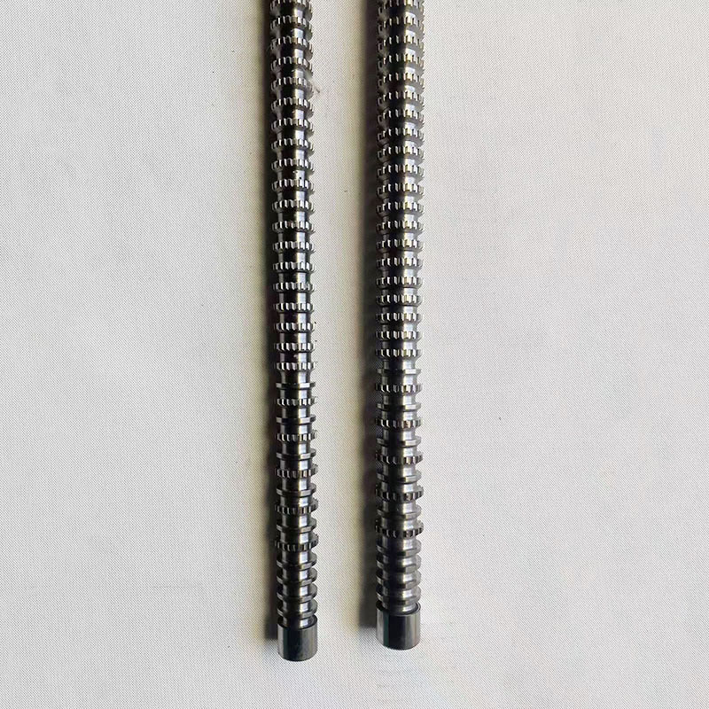 Small-diameter centering concentric circle broaches, high-speed steel involute spline broaches, complete specifications, rectangular broaches Specification drawing