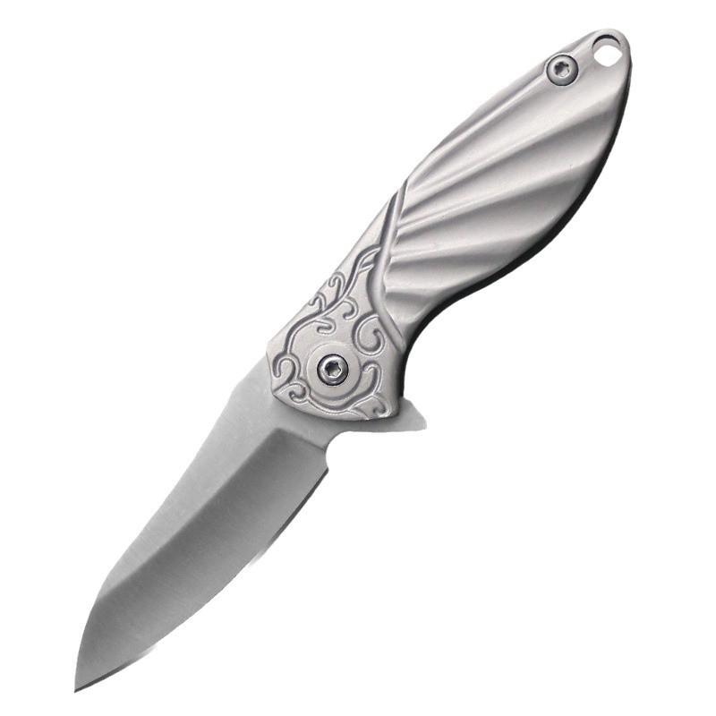 The new Jinchan folding knife is a multi-functional portable mini pocket knife and an outdoor keychain knife, which can be used for opening packages Item Picture