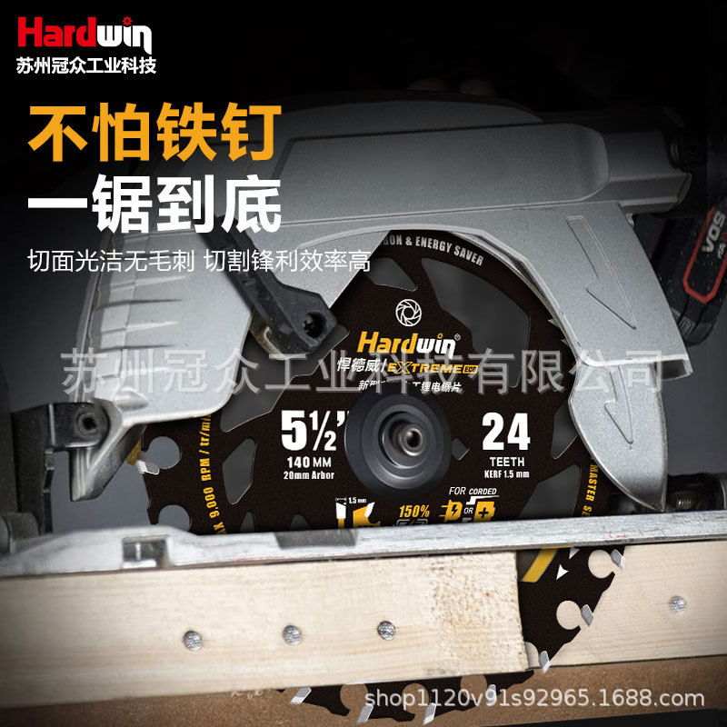 Handaway woodworking special lithium battery saw blade, 4-inch and 5-inch teeth, new type of thin circular saw blade, wood cutting saw blade Application Scenario
