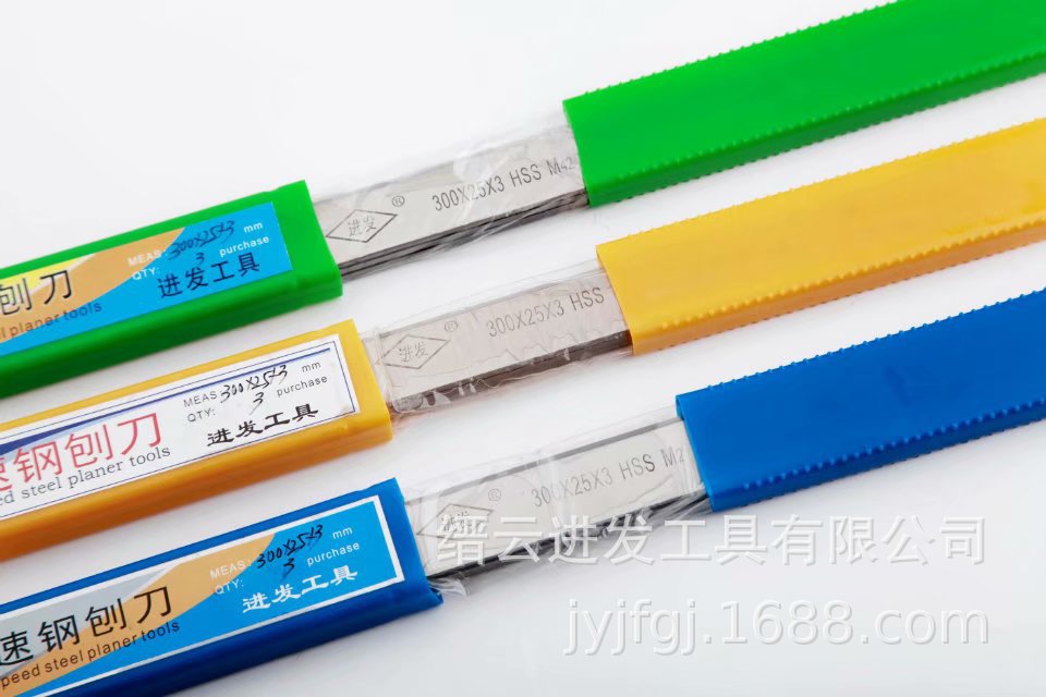 Planer knife, woodworking planer knife, high-speed steel planer knife, planing knife blade Specification drawing