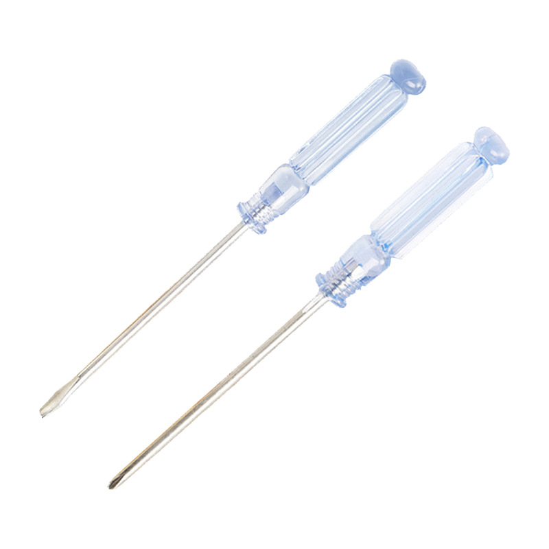 Factory wholesale of small screwdrivers, disassembly and repair tools, 3mm and 2mm mini screwdrivers with a cross and a straight line Specification drawing