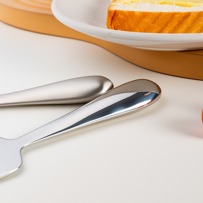 304 Butter cutter, stainless steel kitchen cheese and cheese slicer, baking tool, avocado spread knife Application Scenario