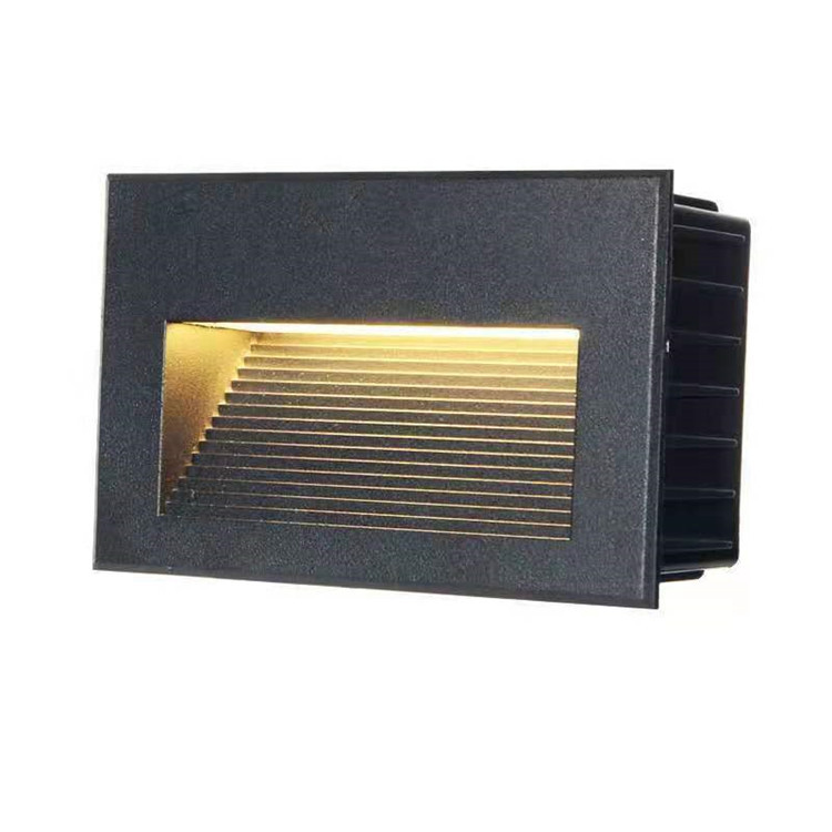 led step floor lights, embedded staircase treads, courtyard corners, outdoor waterproof wall bases, underground buried, villa corridors Item Picture