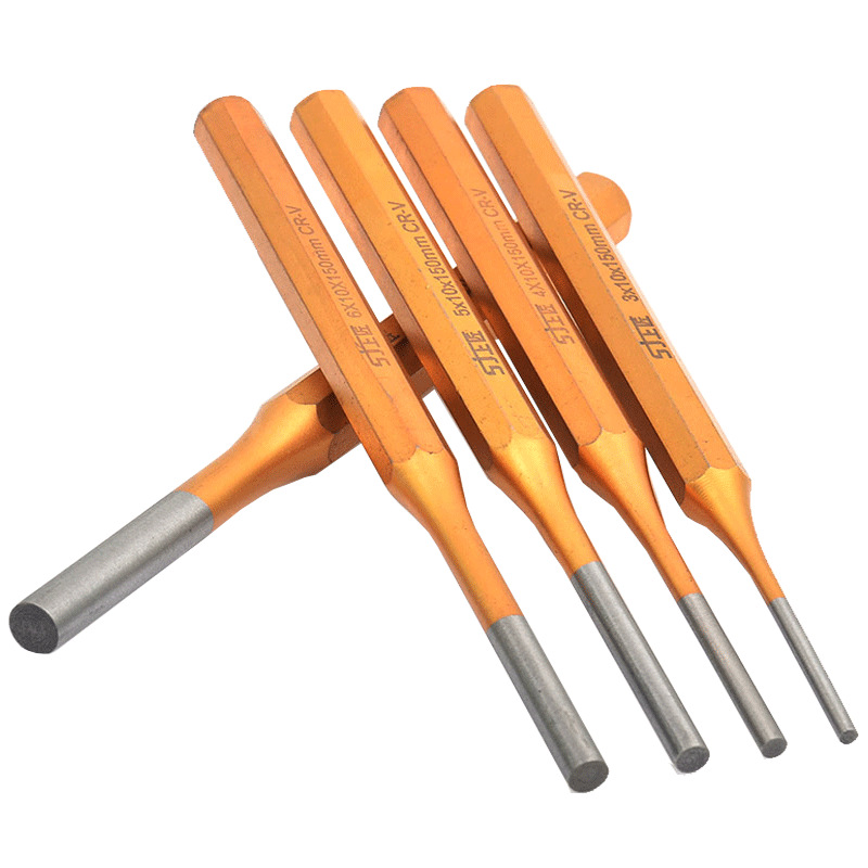 M&M& Professional-grade cylindrical punch, punch head pin, punch pin ejection, punch fitter, punch round chisel 3-8 Item Picture