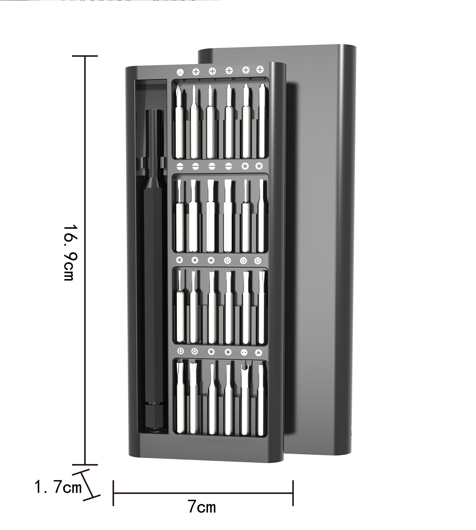 24-in-one screwdriver set, precision flat-head screwdriver, computer glasses disassembly and repair tool set manufacturer wholesale undefined