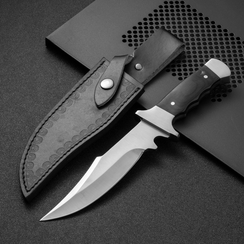 The suicide squad toothpick straight knife, outdoor high-hardness small knife, wilderness special operations portable knife, sharp self-defense and survival knife undefined