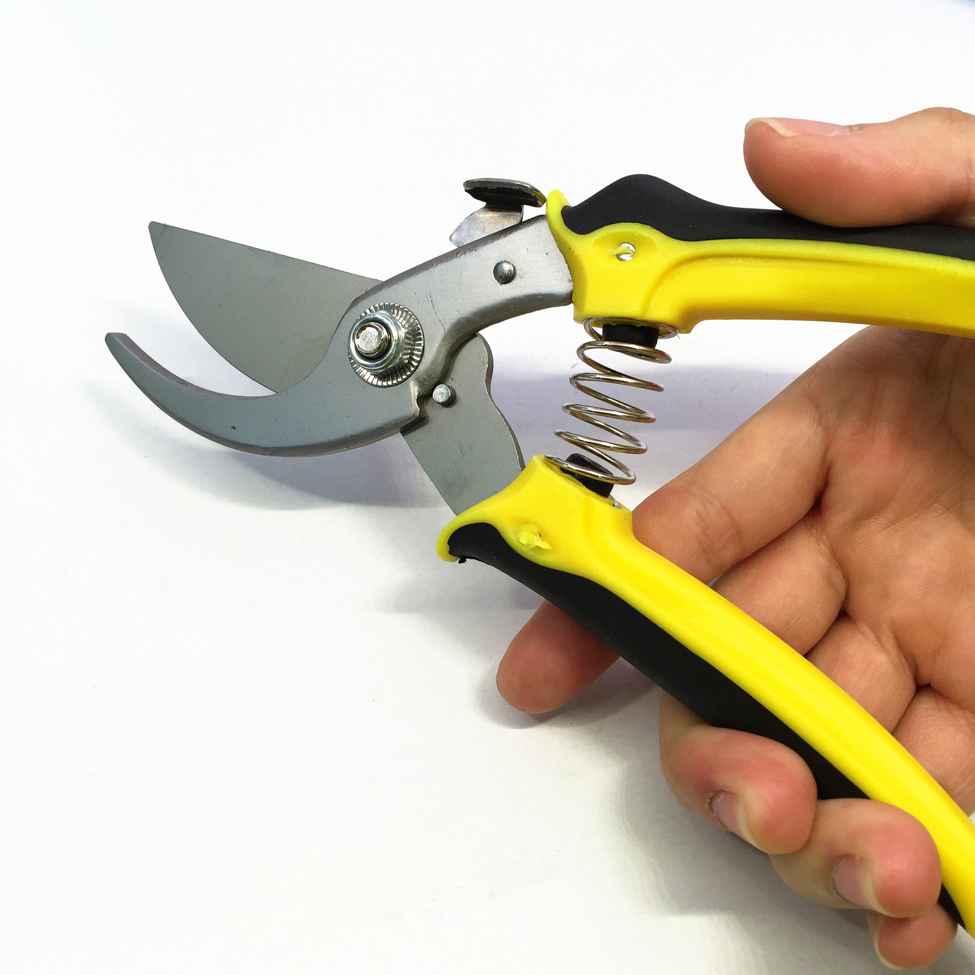 Wholesale rubber and plastic handle electrician scissors, elbow electrician scissors, multi-functional industrial scissors, branch scissors, wire trough scissors Specification drawing
