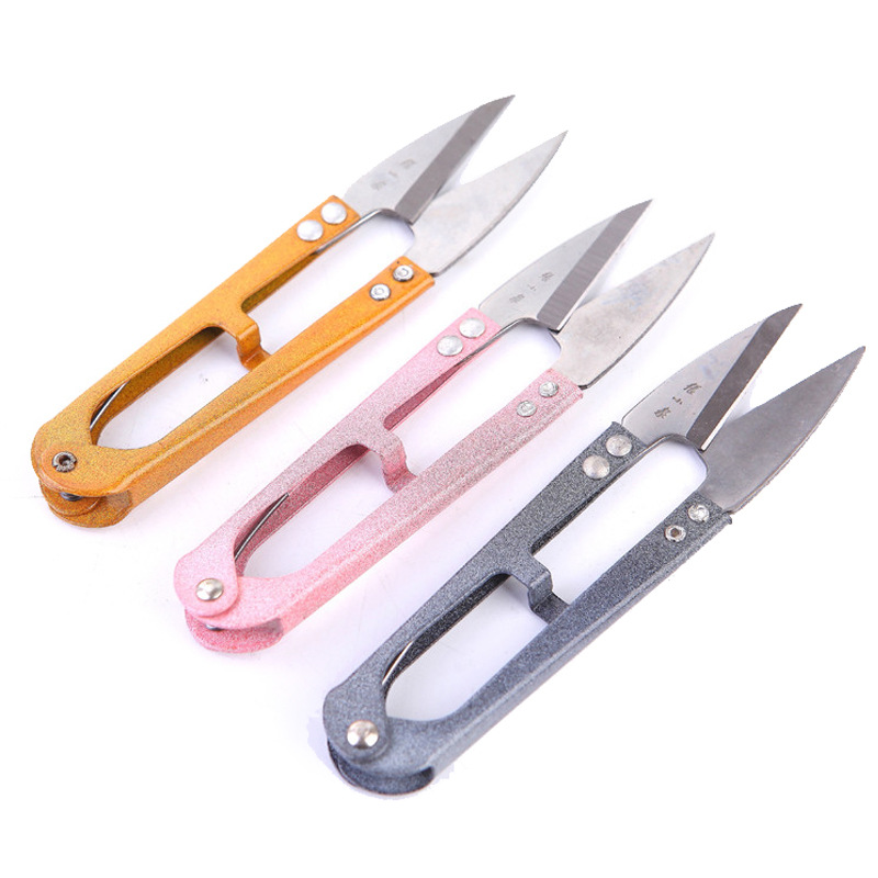 Zhang Xiaoquan's spring yarn scissors, cross-stitch clothing cutting, embroidery, tailoring, U-shaped thread cutting, TB-448S small scissors Item Picture