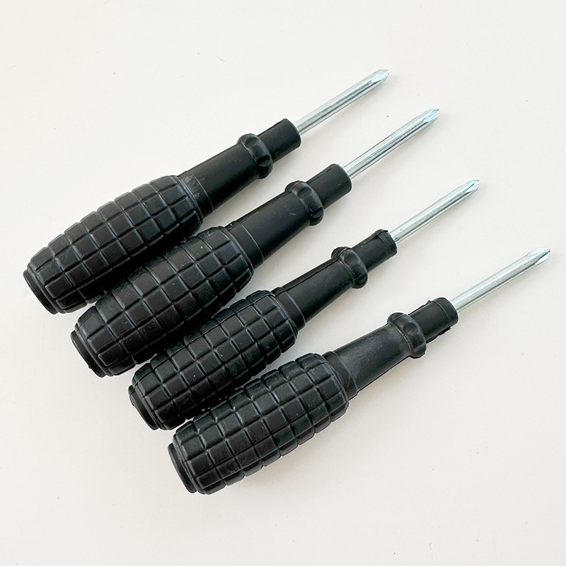Factory wholesale of hand grenade handles, 4.0 cross-head screwdrivers, toys, furniture, screw screwdrivers, single screwdrivers, plum blossoms Specification drawing