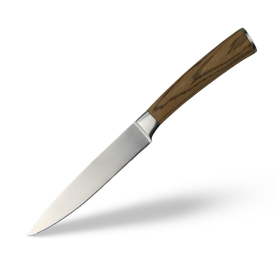 Cross-border stainless steel steak knife, household sharp cutting knife, special steak knife, kitchen Western food knife, Yangjiang knives Item Picture