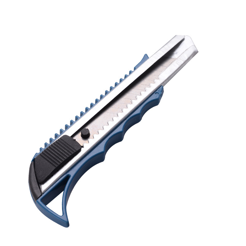 Multi-functional large utility knife, stainless steel wallpaper knife, express unpacking knife, hand paper cutting knife, stationery wholesale Item Picture