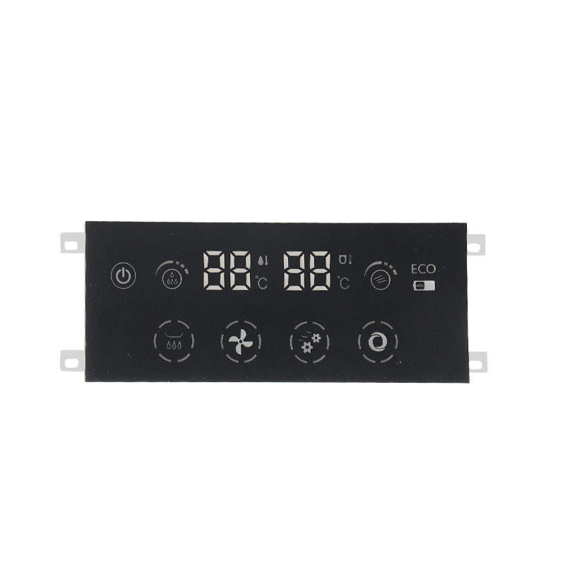 Four-digit digital tube 15060 electronic black display screen, white light high-brightness digital tube manufacturer supplies led electronic screen Item Picture