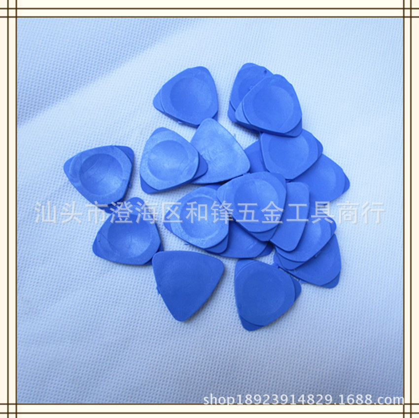 Blue mobile phone disassembly piece, triangular piece, startup piece, disassembly tool, breaking piece, repair, startup stick details Picture