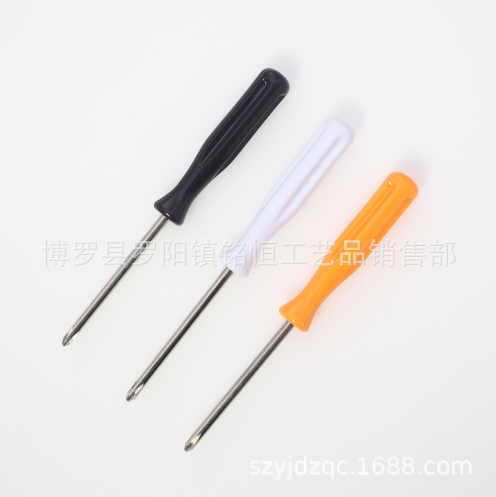 3mm cross screwdriver, 3mm flat-head screwdriver, manual screwdriver, 1.5mm cross screwdriver Specification drawing