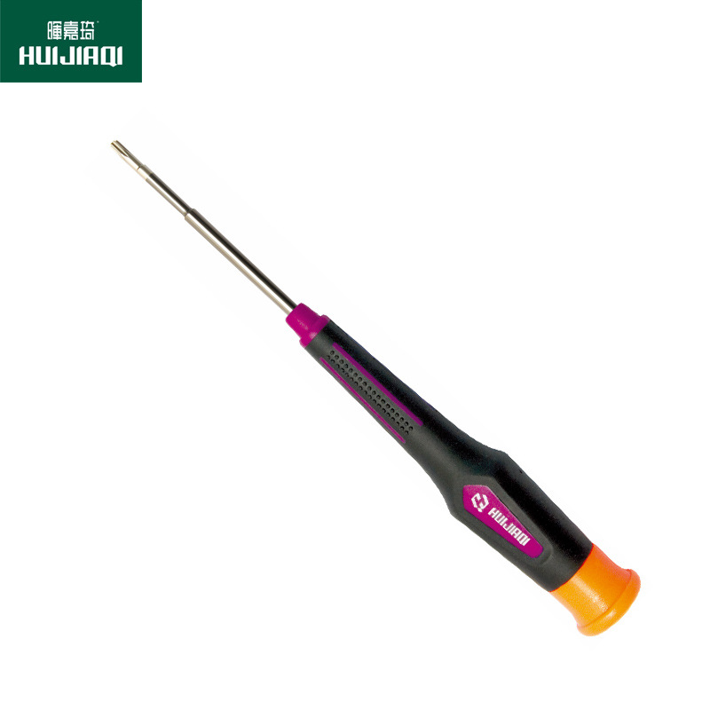 Huijiaqi Precision Screwdriver. Cross screwdriver. Flat-head screwdriver. Multi-specification chromium-vanadium steel bits Specification drawing