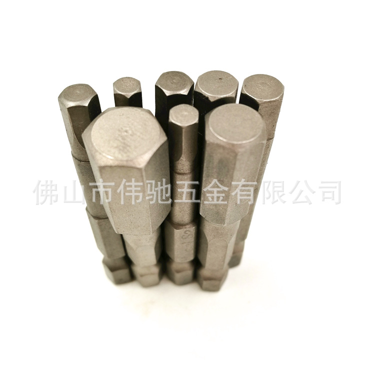 S2 steel hardened hexagon socket air screwdriver head, extended pneumatic and electric hexagon screwdriver head with magnetic screwdriver bit H2*65mm Application Scenario