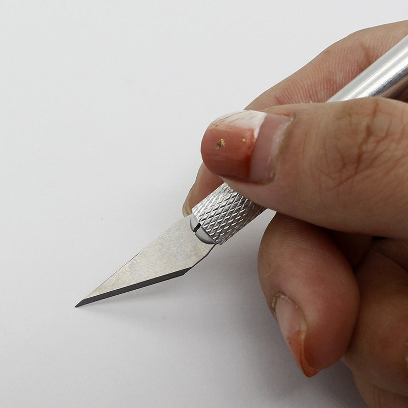Six blade clamping rubber stamps, paper-cutting diaries, engraving tools, handcraft models, film application tools, pen knives Application Scenario