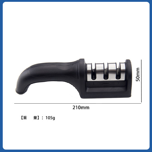 Outdoor portable knife sharpener wholesale at street stalls, multi-functional handheld household whetstone, quick sharpening knife sharpener details Picture