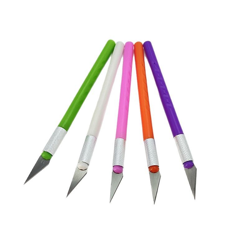 Wholesale handmade engraving knives, journal rubber stamps, creative utility knives, model cutting knives, paper cutting knives, mobile phone film application engraving knives Item Picture