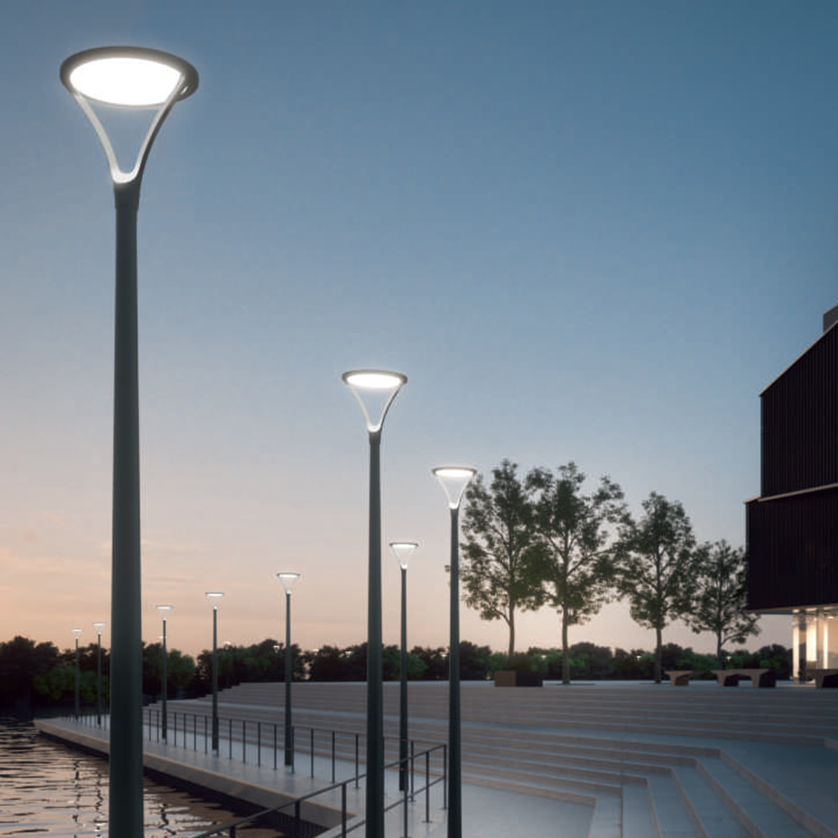 Manufacturer's led road single and double arm municipal power street lamps, 8-meter and 10-meter high and low arm street lamps, 12-meter engineering LED street lamp poles Specification drawing