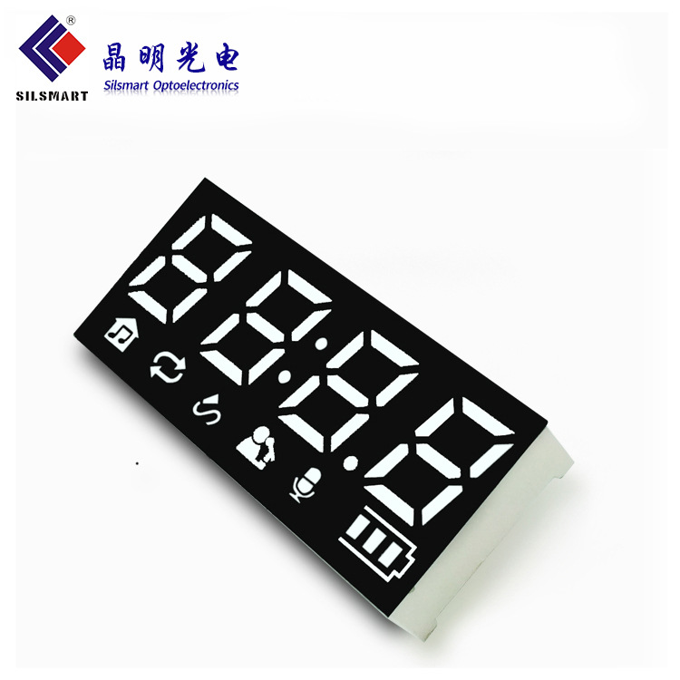 The manufacturer supplies led digital color screen, red light high-brightness music player, battery capacity, digital tube display screen, 18*40 details Picture